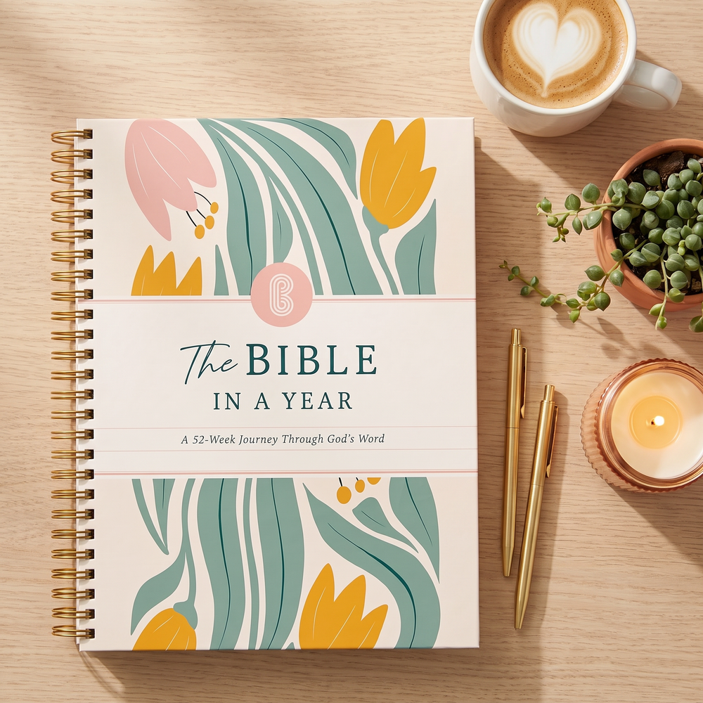 The Bible In A Year: A 52-Week Journey Through God's Word — Spiral-Bound Study Book, 50lb Paper — image 5
