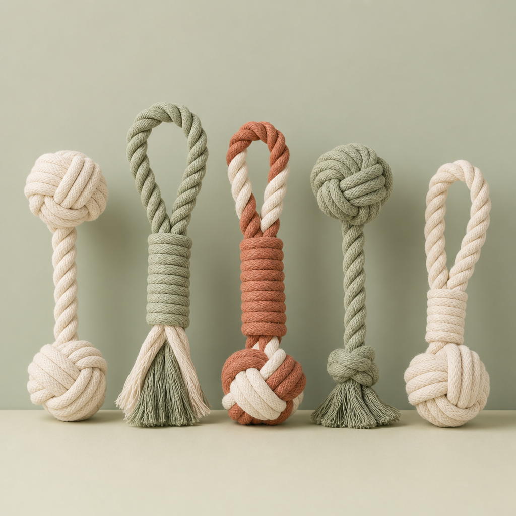 5-Piece Rope Tug Set