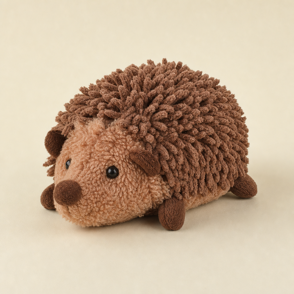 Plush Hedgehog Squeaker